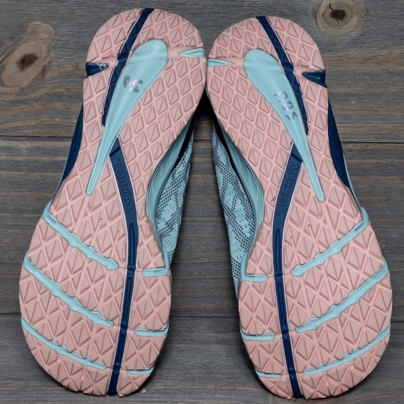 Merrell Bare Access Flex Trail Shoes Sneakers Womens Size 5 Blue - Picture 6 of 8